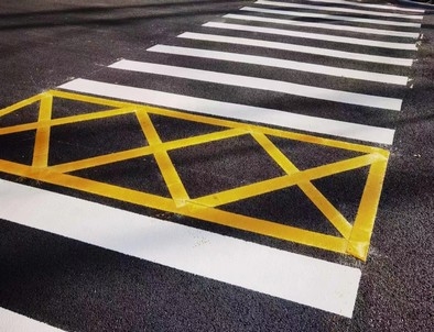 张家界张家界园区交通标线施工